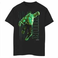 Best deal 🎉 Unbranded Boys 8-20 Marvel Infinity War Incredible Hulk Jump Smash Graphic Tee 👏
