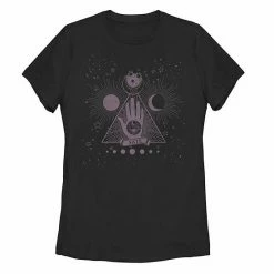Hot Sale 👏 Unbranded Juniors' Celestial Hand Of Fate Graphic Tee ⌛
