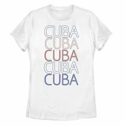 Wholesale 💯 Unbranded Juniors' Gonzales Cuba Stacked Text Tee 🎉
