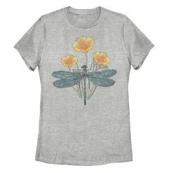 Wholesale 👍 Unbranded Juniors' Dragonfly & Daisies Graphic Tee 😍