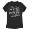 Cheapest 🎉 Unbranded Juniors' Country & Coffee Cowboy Graphic Tee 😉