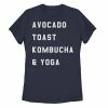Best deal 💯 Unbranded Juniors' Avocado Toast Kombucha & Yoga Graphic Tee 😍