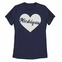 Top 10 🔔 Unbranded Juniors' Michigan Heart Graphic Tee 😀