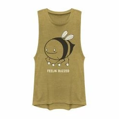 Promo 🎁 Unbranded Juniors' Feelin' Buzzed Coffee Bee Muscle Tee 🥰