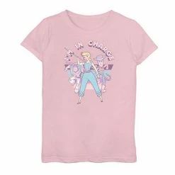 Coupon 🔥 Unbranded 👧 Girls 7-16 Disney / Pixar Toy Story Little Bo Peep "I'm In Charge" Graphic Tee Pink 🎁