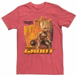 Budget 🥰 Unbranded Men's Marvel I Am Groot Collage Portrait Graphic Tee ✔️