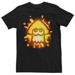 Best Sale 👏 Unbranded Men's Nintendo Splatoon Inkling 🦇 Halloween Pumpkin Graphic Tee 😉