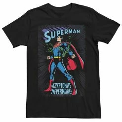 Best Sale 😍 Unbranded Men's DC Comics Superman Kryptonite Nevermore Poster Graphic Tee 🎉