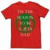 Best deal 🎉 Unbranded Men's Star Wars Season To Be A Jedi Dad 🎅 Christmas Tee 🤩
