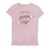 Cheap 🛒 Unbranded 👧 Girls 7-16 I Love My Mama Heart Tattoo 👩 Mother's Day Graphic Tee 🌟