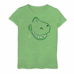 Hot Sale ❤️ Unbranded 👧 Girls 7-16 Disney / Pixar Toy Story Rex Face Graphic Tee ✔️