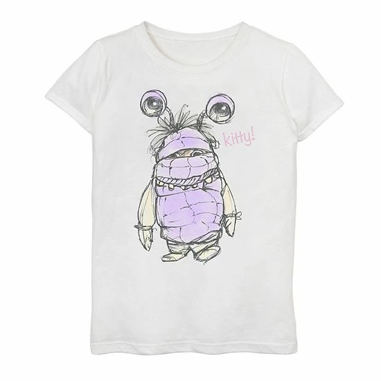 Best deal ⭐ Unbranded 👧 Girls 7-16 Disney / Pixar Monsters Inc. Penciled Boo Graphic Tee 🥰