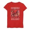 Cheap 🛒 Unbranded 👧 Girls 7-16 Disney / Pixar The Incredibles 2 Holiday Graphic Tee ❤️