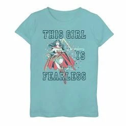 Outlet 🤩 Unbranded 👧 Girls 7-16 DC Comics Wonder 👩 Woman "This Girl Is Fearless" Graphic Tee 🔥