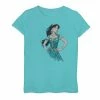 Cheapest 🛒 Unbranded Disney's Aladdin 👧 Girls 7-16 Jasmine Sketch Graphic Tee 🧨