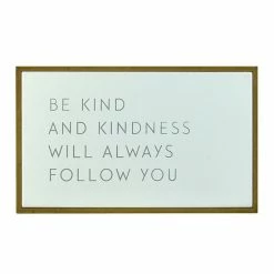 Promo ⭐ Unbranded Kindness Follows You Table Decor ⌛