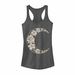 Best Sale 😉 Unbranded Juniors' Fifth Sun Floral Moon Galactic Tank Scarlet 😀