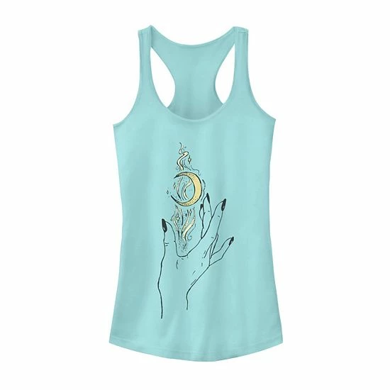 Cheap ✔️ Unbranded Juniors' Moon Hand Artsy Tank Top Banana 👍