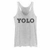 Outlet 🥰 Unbranded Juniors' Yolo You Only Live Once Graphic Tank 🔔