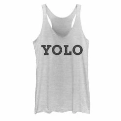 Outlet 🥰 Unbranded Juniors' Yolo You Only Live Once Graphic Tank 🔔