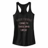 Deals 🎉 Unbranded Juniors' Chin-Up Good Things Ideal Racerback Tank 🔔
