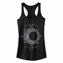 Promo 💯 Unbranded Juniors' Fifth Sun Live Love Moon Racerback Tank 🌟