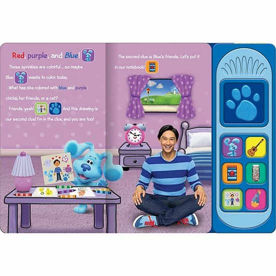 Cheap 💯 Unbranded Nickelodeon Blue's Clues & You Play Day With Blue Little Sound Book ⭐ - Image 2