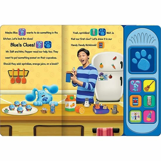 Cheap 💯 Unbranded Nickelodeon Blue's Clues & You Play Day With Blue Little Sound Book ⭐ - Image 3