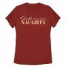 New ❤️ Unbranded Juniors' 🎅 Christmas Smile If You've Been Naughty Tee ✨