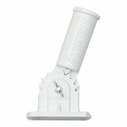 Promo 🥰 Unbranded Adjustable Aluminum White Flag Pole Bracket 🤩