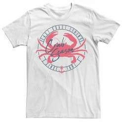 New ✨ Unbranded Big & Tall East Coast Living Crab Season Circle Tee 🔔