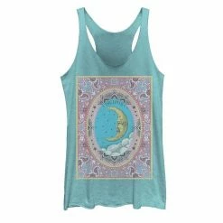 Coupon 💯 Unbranded Juniors' Tarot Moon Playing Card Tank Top Envy 🎁