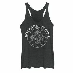 Buy 😉 Unbranded Juniors' Stay Wild Moon Child Zodiac Tank Top Royal Heather 🛒
