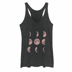 Cheapest 😀 Unbranded Juniors' Moon Phase 4 Galactic Graphic Tank Pink Heather 👏