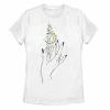 Outlet 👏 Unbranded Juniors' Moon Hand Artsy Tee Athletic Heather 🎉