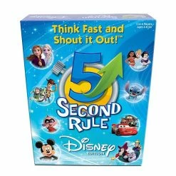 Flash Sale 😍 Unbranded 5 Second Rule: Disney Edition Board Game 🌟